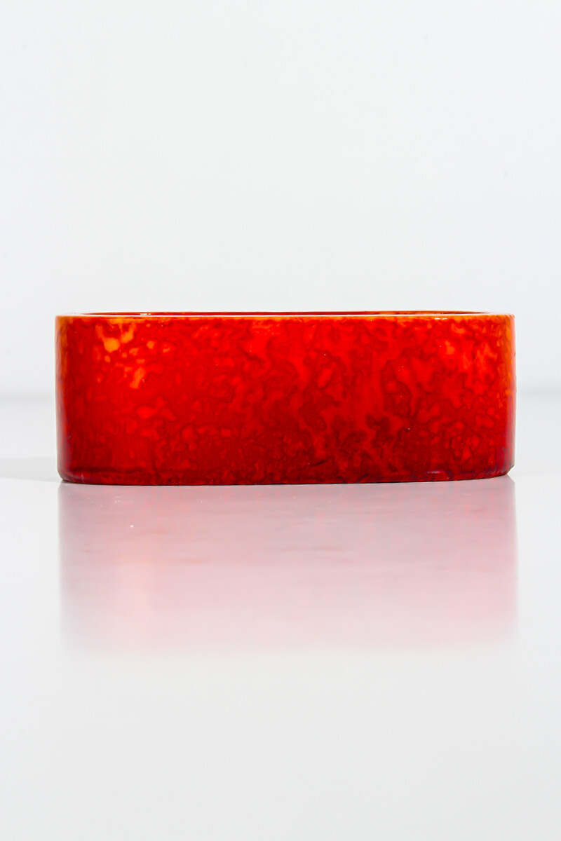 Oval Terrazo Sukulent Beton Taş Tozu Silikon Kalıbı KHB105 - 2