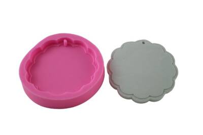 Oval Tabanlık Bulutlu Silikon Kalıbı ÇE-37 - 1