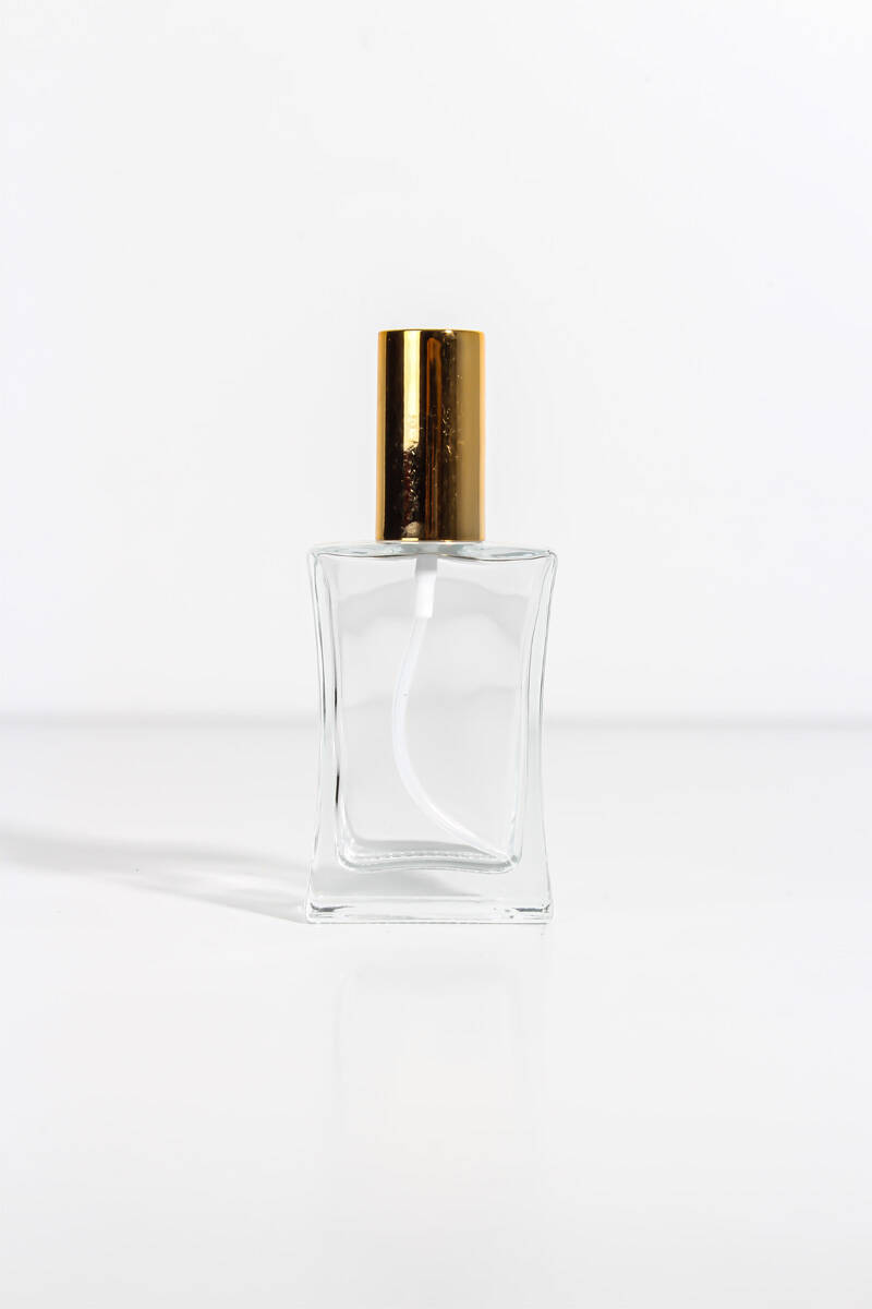 Parfüm Şişesi Gold Kapak - 50 CC 1 Adet - 1
