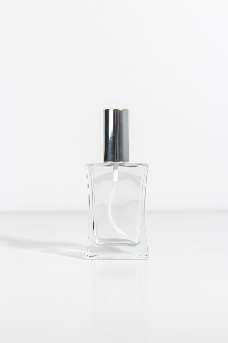 Parfüm Şişesi Gümüş Kapak - 50 CC 1 Adet - 