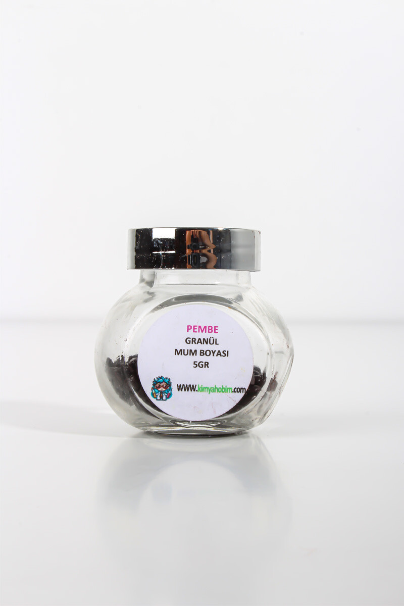 Pembe Granül Mum Boyası 5GR - 