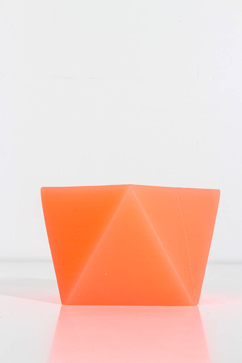 Prizma Sukulent Beton Taş Tozu Silikon Kalıbı KHB22 - 3