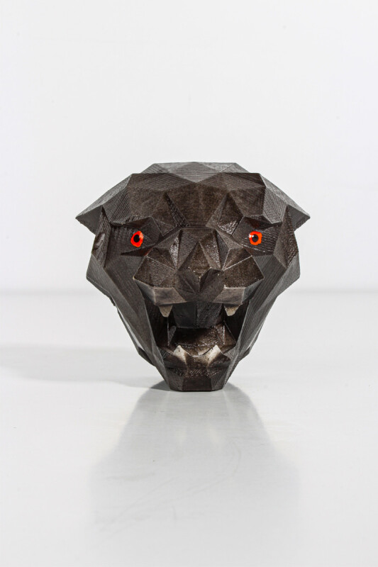 Pars Geometrik Dekoratif Biblo Silikon Mum Kalıbı KHM277 - 