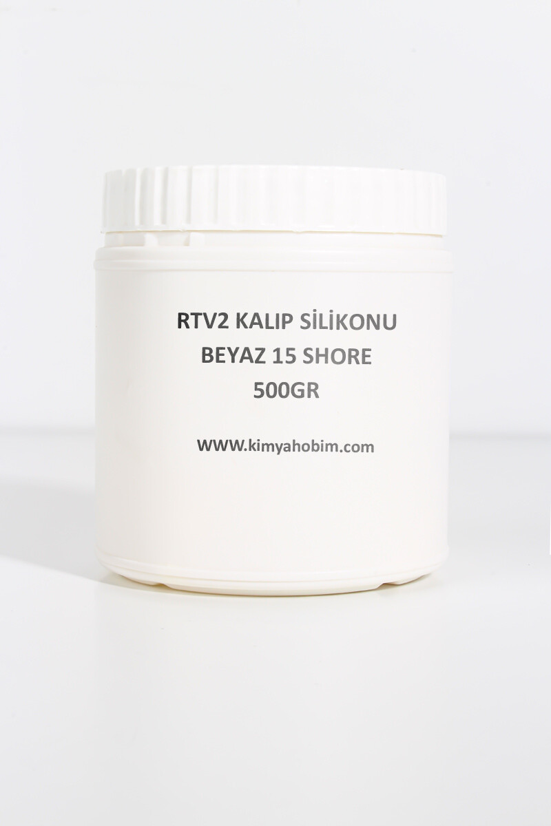 Rtv2 Kalıp Silikonu Beyaz 15 Shore 500GR - 