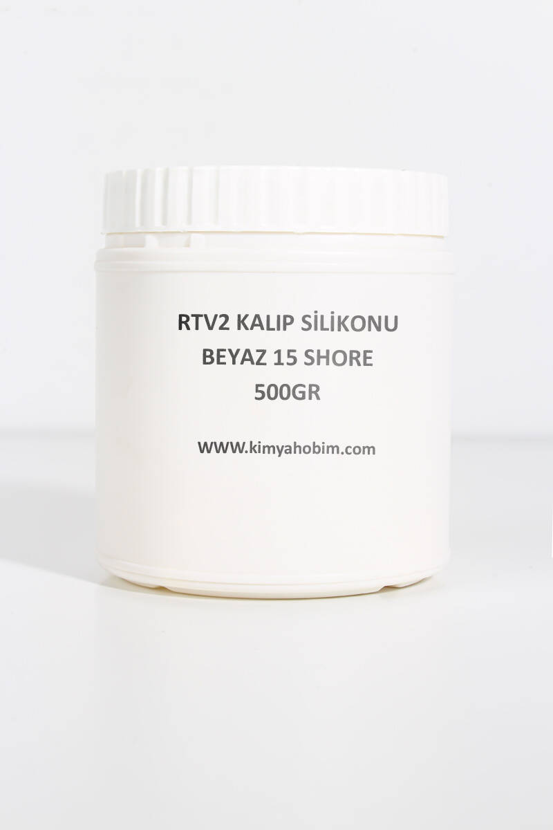 Rtv2 Kalıp Silikonu Beyaz 15 Shore 500GR - 1