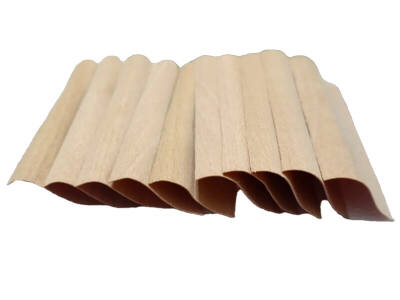 S Model Ahşap Mum Fitili 50 Adet - 2