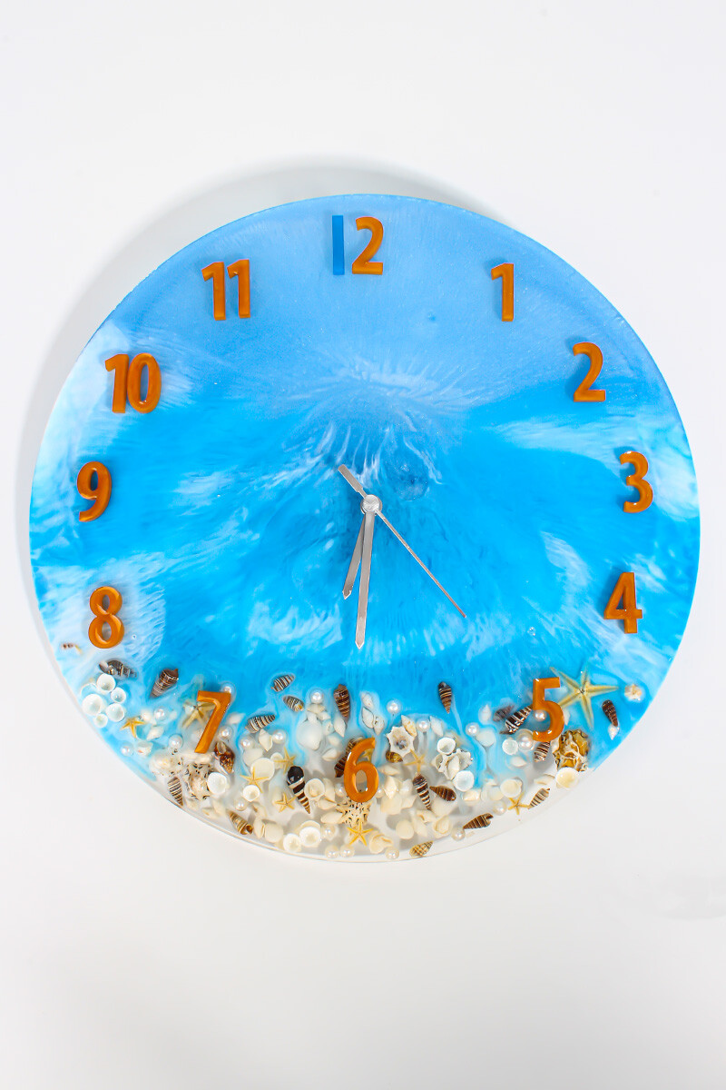 Saat ve Rakam Epoksi Reçine Kalıbı KHE519 - 