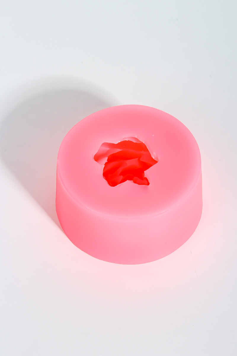 Şakayık Gül Silikon Mum Kalıbı KHM293 - 3