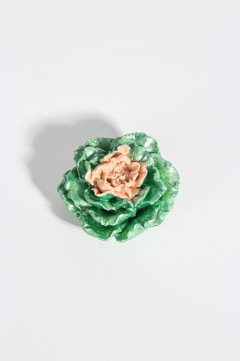 Şakayık Gül Silikon Mum Kalıbı KHM293 - 1