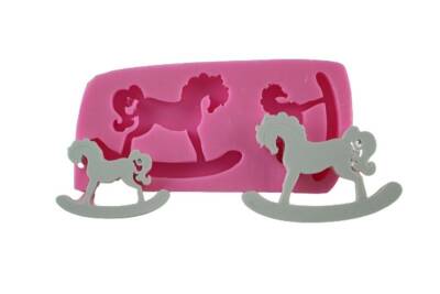 Sallanan İkili At Silikon Kalıbı HA-41 - 1