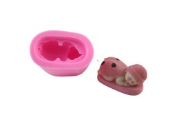 Şapkalı Bebek Silikon Kalıbı ÇO-57 - 