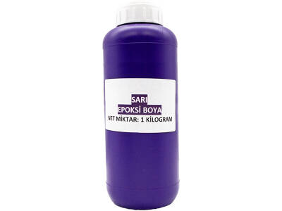 Sarı Epoksi Boya 1 KG - 1