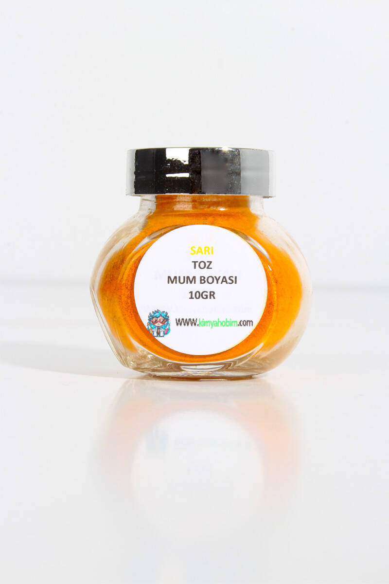 Sarı Toz Mum Boyası 10GR - 1