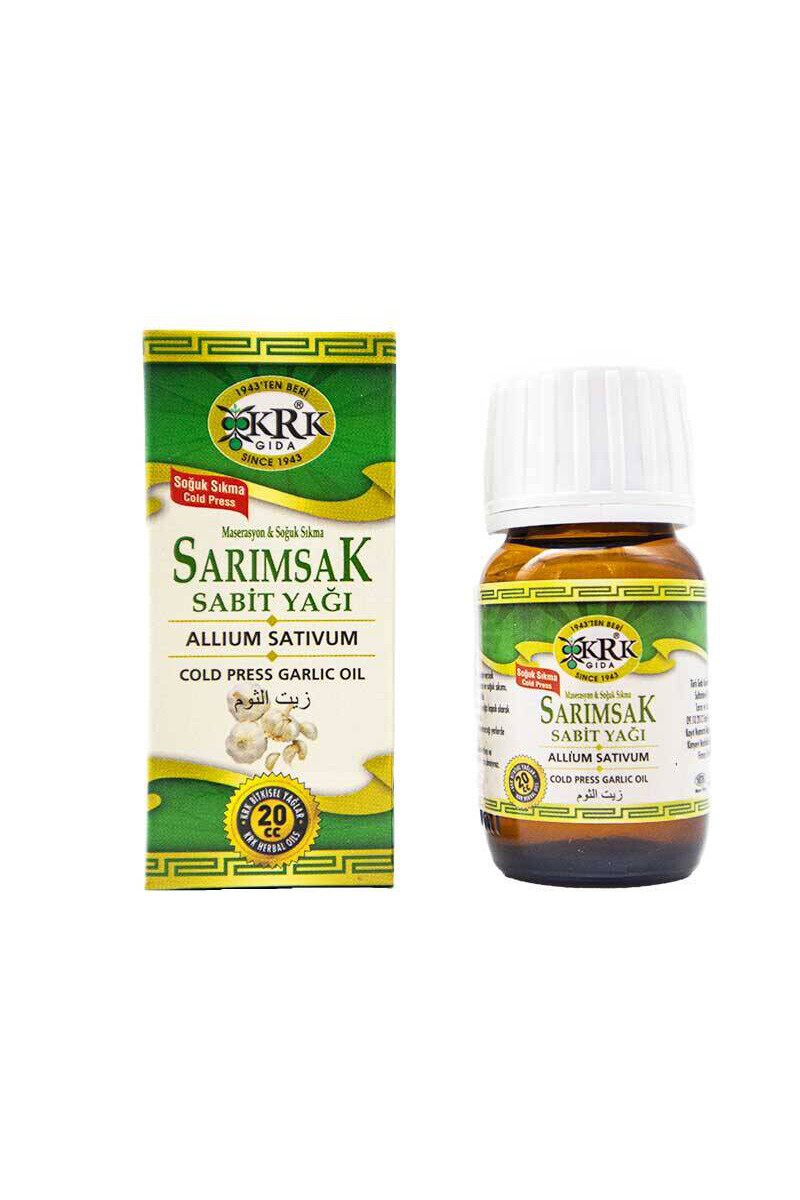 Sarımsak Sabit Yağı 20CC 12Adet - 
