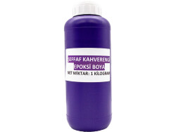 Şeffaf Kahverengi Epoksi Boya 1 KG - 