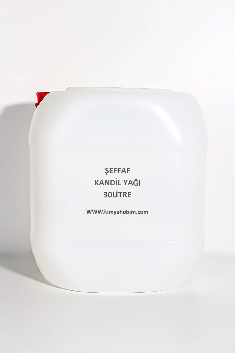Şeffaf Kandil Yağı 30Litre - 1