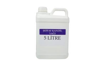 Şeffaf Kandil Yağı 5Litre - 1