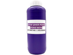 Şeffaf Şeker Pembe Epoksi Boya 1 KG - 