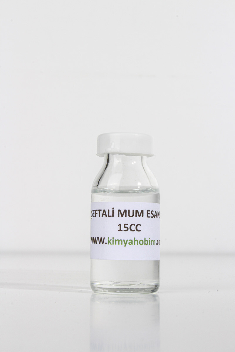 Şeftali Mum Esansı 15cc - 