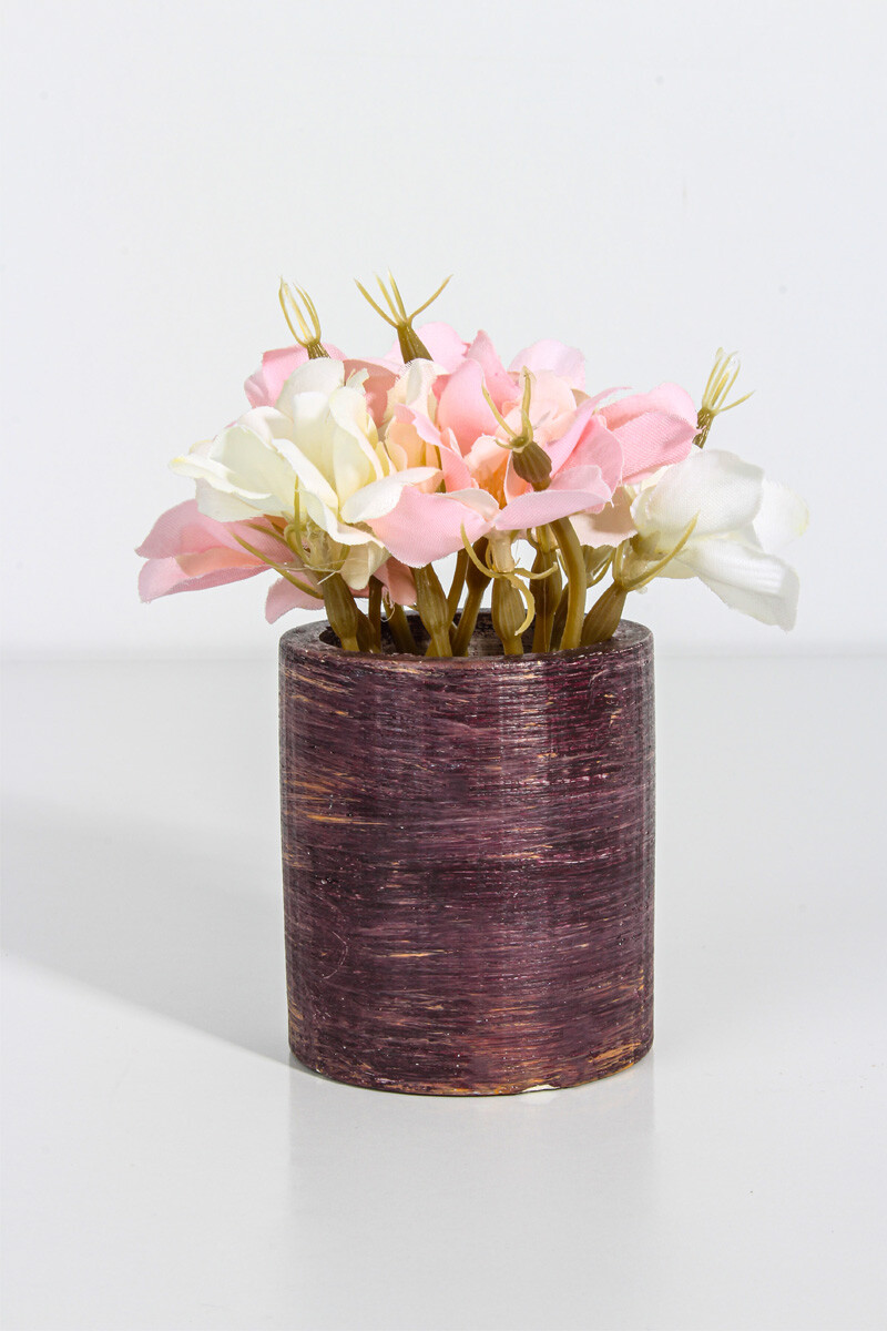 Silindir Sukulent Beton Taş Tozu Silikon Kalıbı KHB49 - 