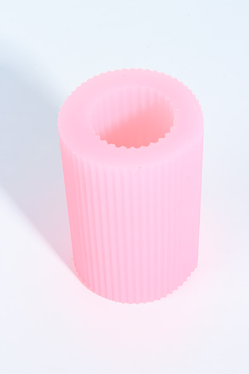 Silindir Silikon Mum Kalıbı KHM287 - 3