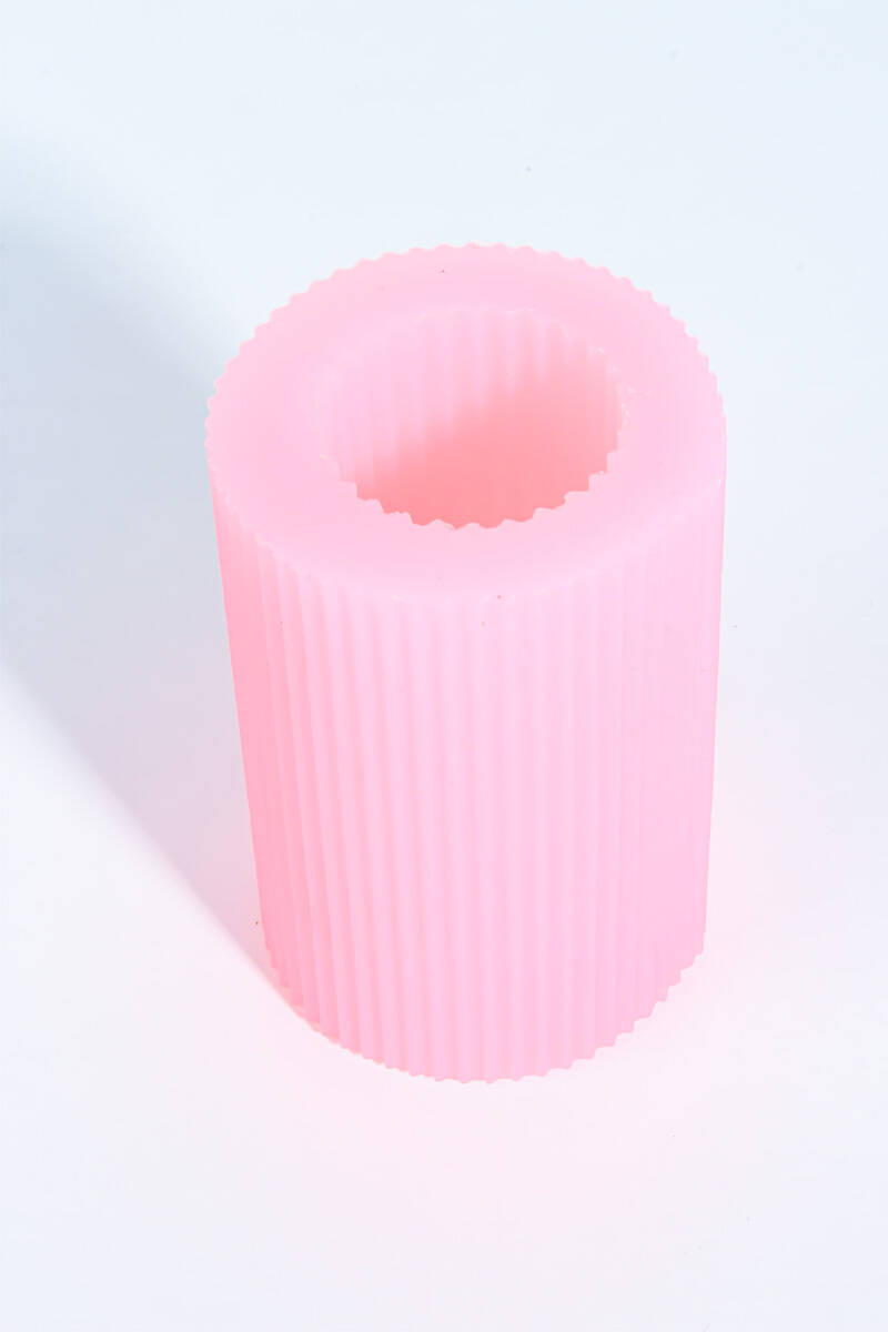 Silindir Silikon Mum Kalıbı KHM287 - 3