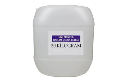 Sıvı Mentol Menthol - Hamam - Sauna - Buhar 30 KG - 1