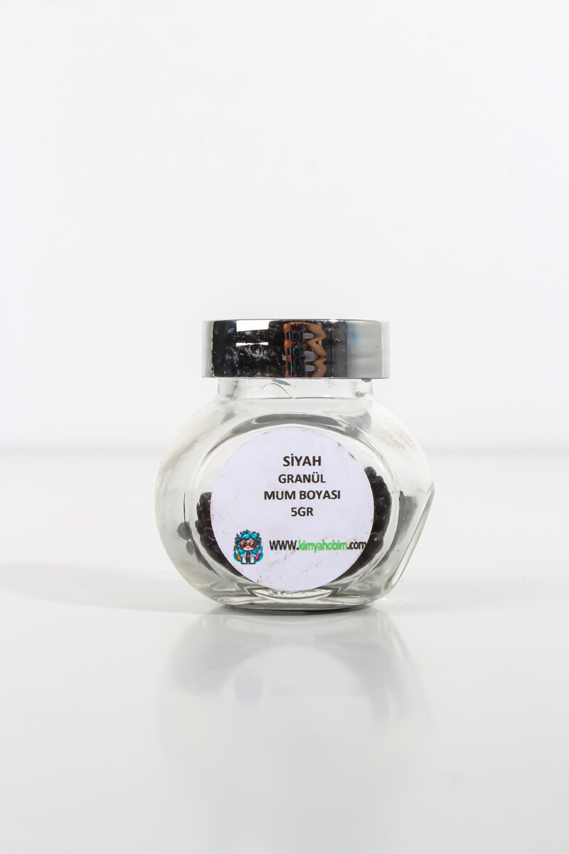 Siyah Granül Mum Boyası 5GR - 