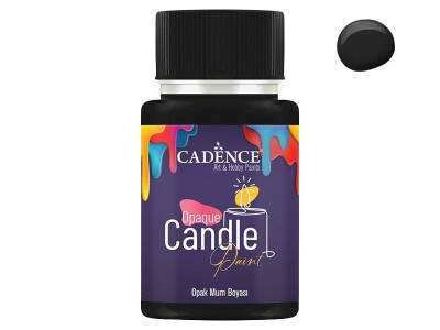 Cadence CDL36 Siyah Opak Mum Boyası 50ML - 1