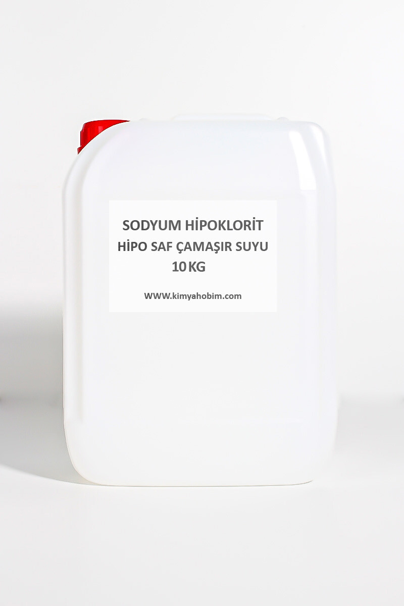 Sodyum Hipoklorit Hipo Saf Çamaşır Suyu 10KG - 