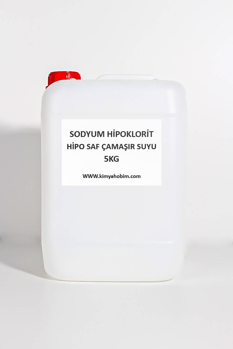 Sodyum Hipoklorit Hipo Saf Çamaşır Suyu 5KG - 1