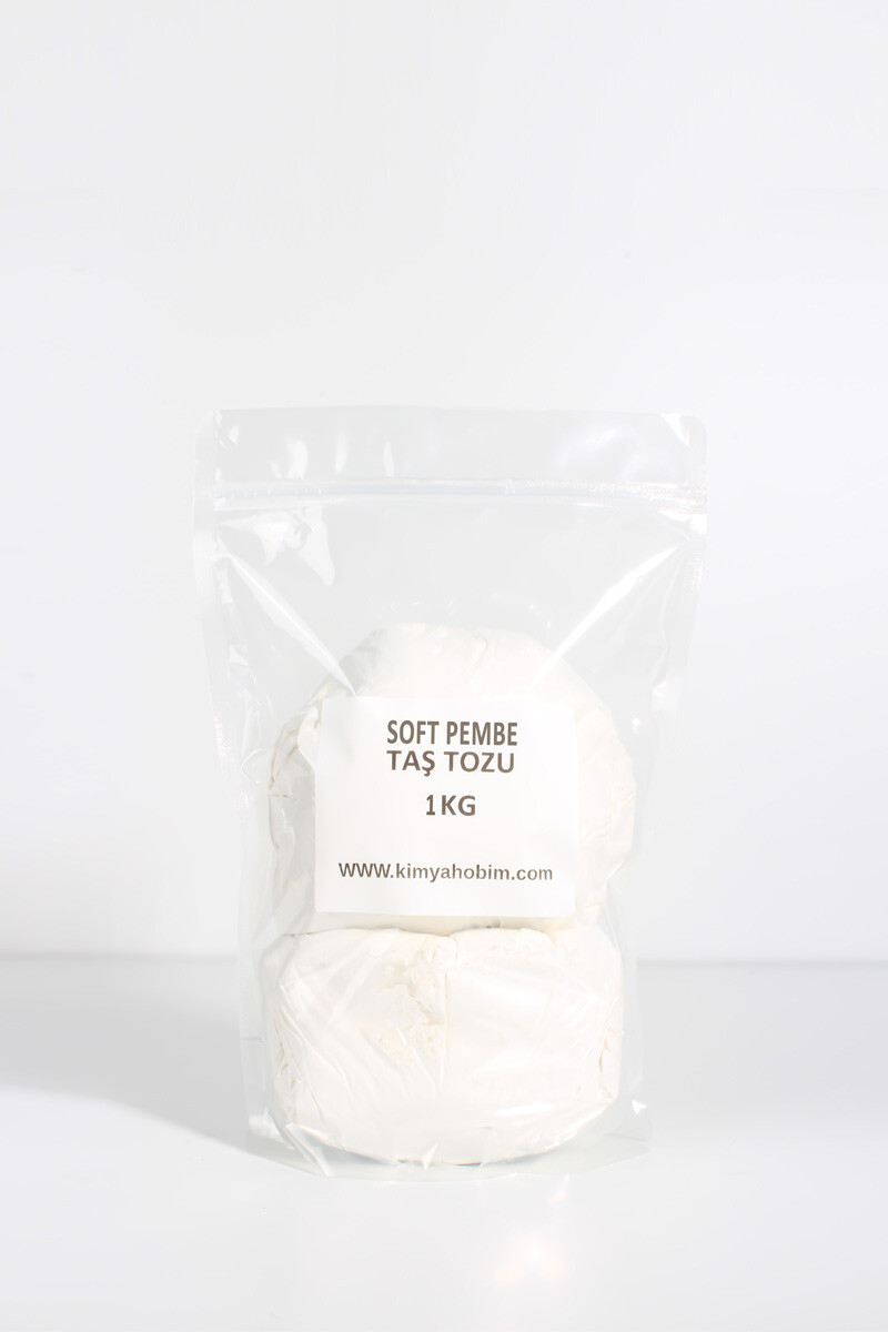 Soft Pembe Taş Tozu 1KG - 