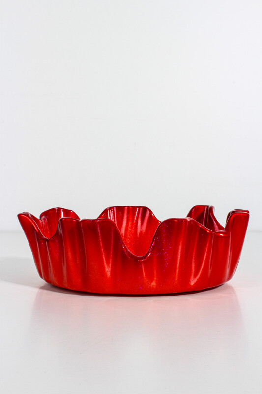 Meyvelik Tabak Dekoratif Beton Taş Tozu Silikon Kalıbı KHB121 - 