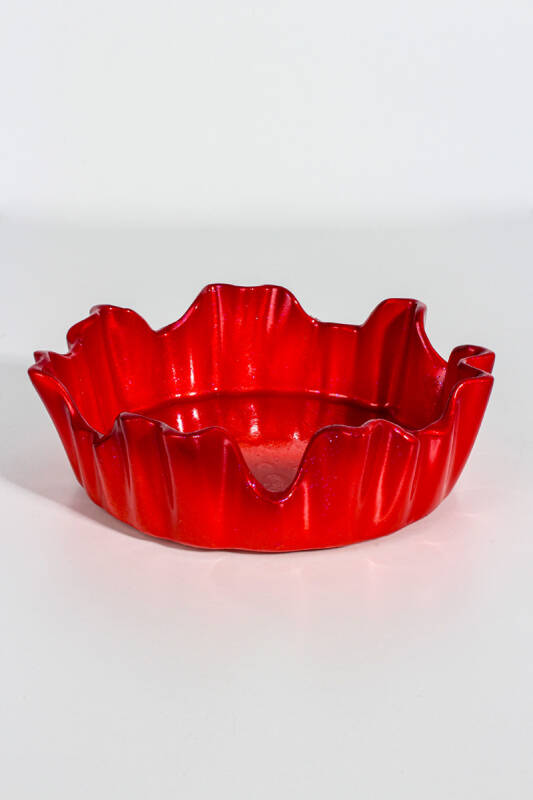 Meyvelik Tabak Dekoratif Beton Taş Tozu Silikon Kalıbı KHB121 - 3