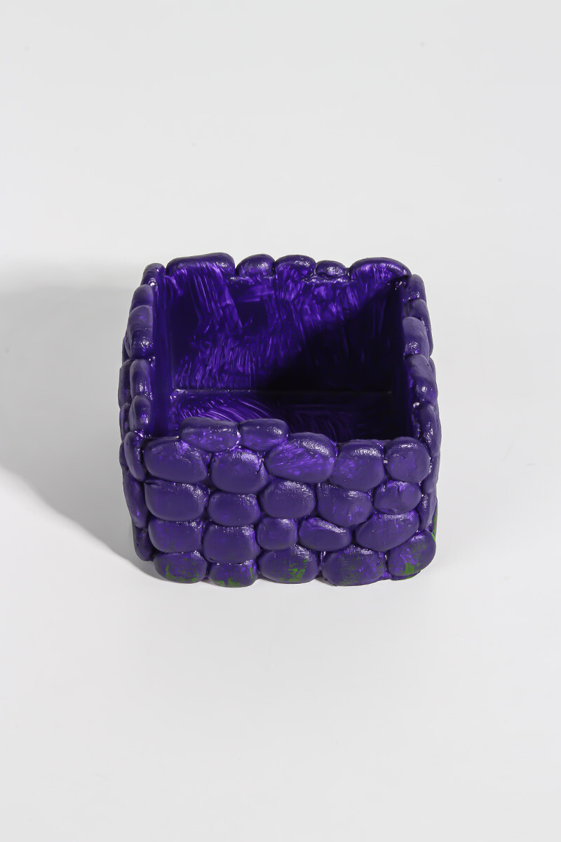 Taş Desenli Kare Sukulent Beton Taş Tozu Silikon Kalıbı KHB135 - 2