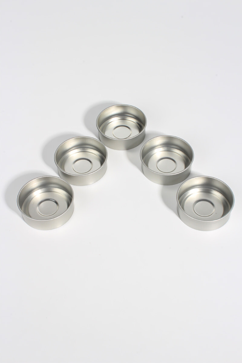 Tealight Mum Kabı Büyük 10 Adet - 