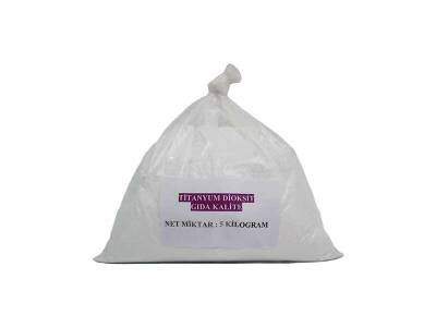 Titanyum Dioksit Beyaz Gıda Boyası 5 KG - 1