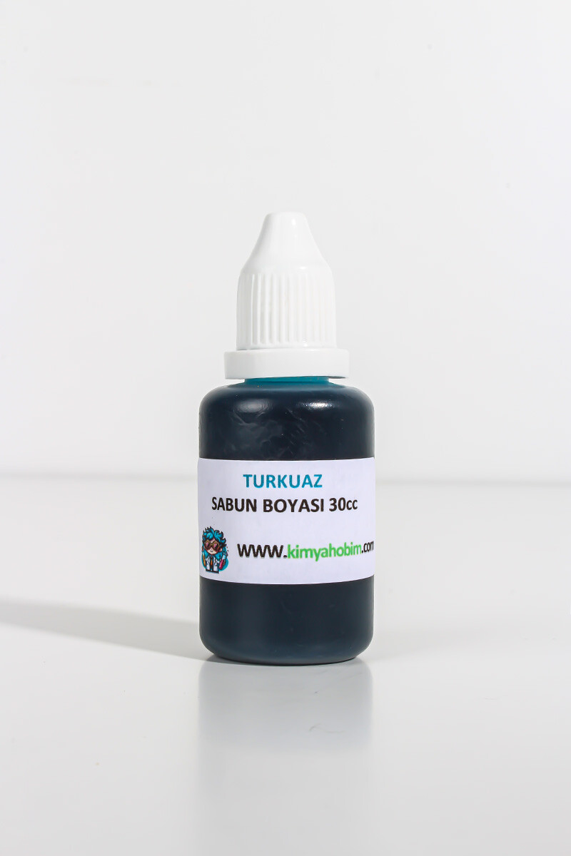 Turkuaz Sıvı Sabun Boyası 30CC - 