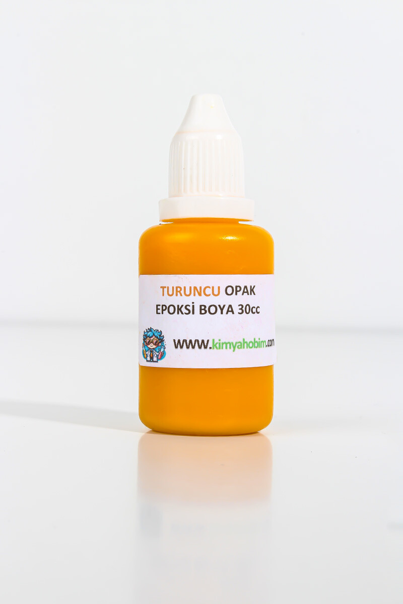Turuncu Epoksi Boya 30CC - 