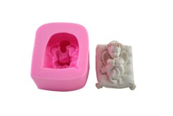 Uyuyan Bebek Melek Silikon Kalıp KHME20 - 