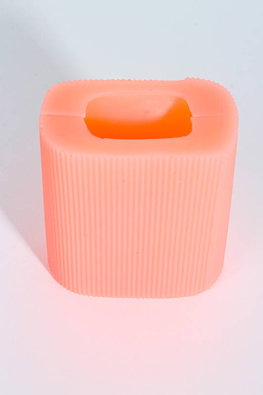 Vazo Biblo Dekoratif Beton Taş Tozu Silikon Kalıbı KHB122 - 4