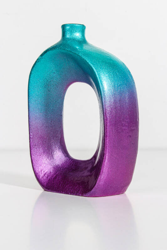 Vazo Biblo Dekoratif Beton Taş Tozu Silikon Kalıbı KHB122 - 2