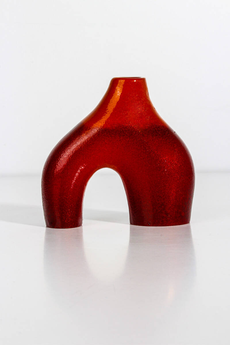 Vazo Biblo Dekoratif Beton Taş Tozu Silikon Kalıbı KHB125 - 1