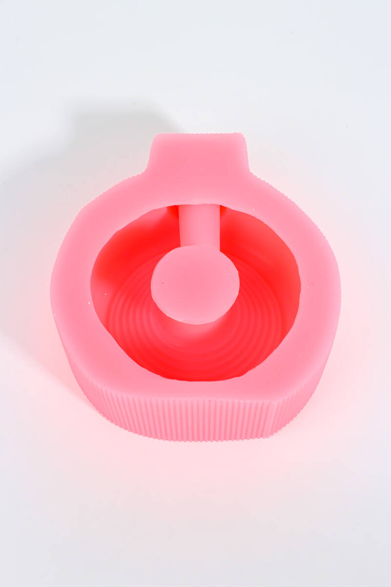 Vazo Dekoratif 2'li Set Beton Taş Tozu Silikon Kalıbı KHB140 - 4