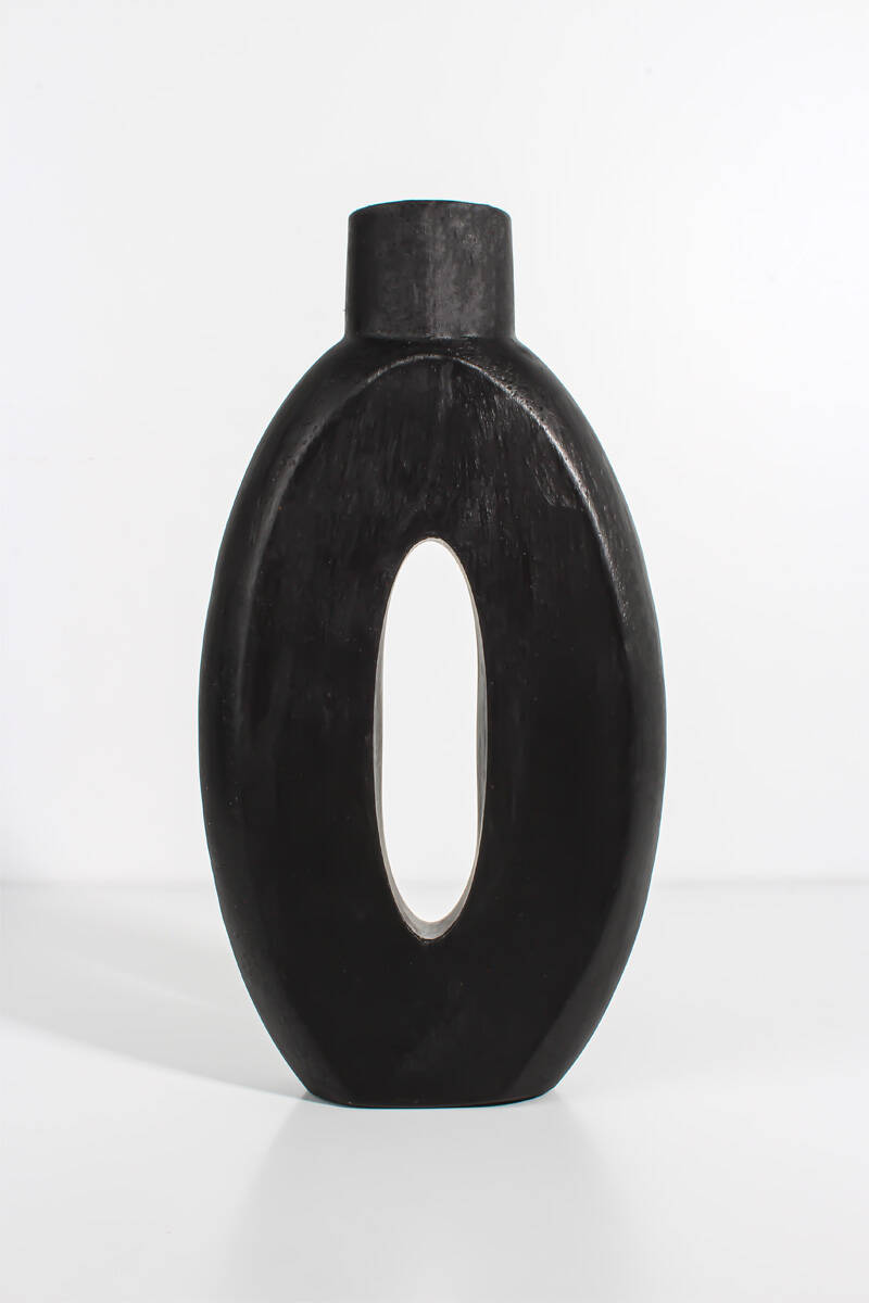 Vazo Dekoratif Biblo Beton Taş Tozu Silikon Kalıbı KHB138 - 3