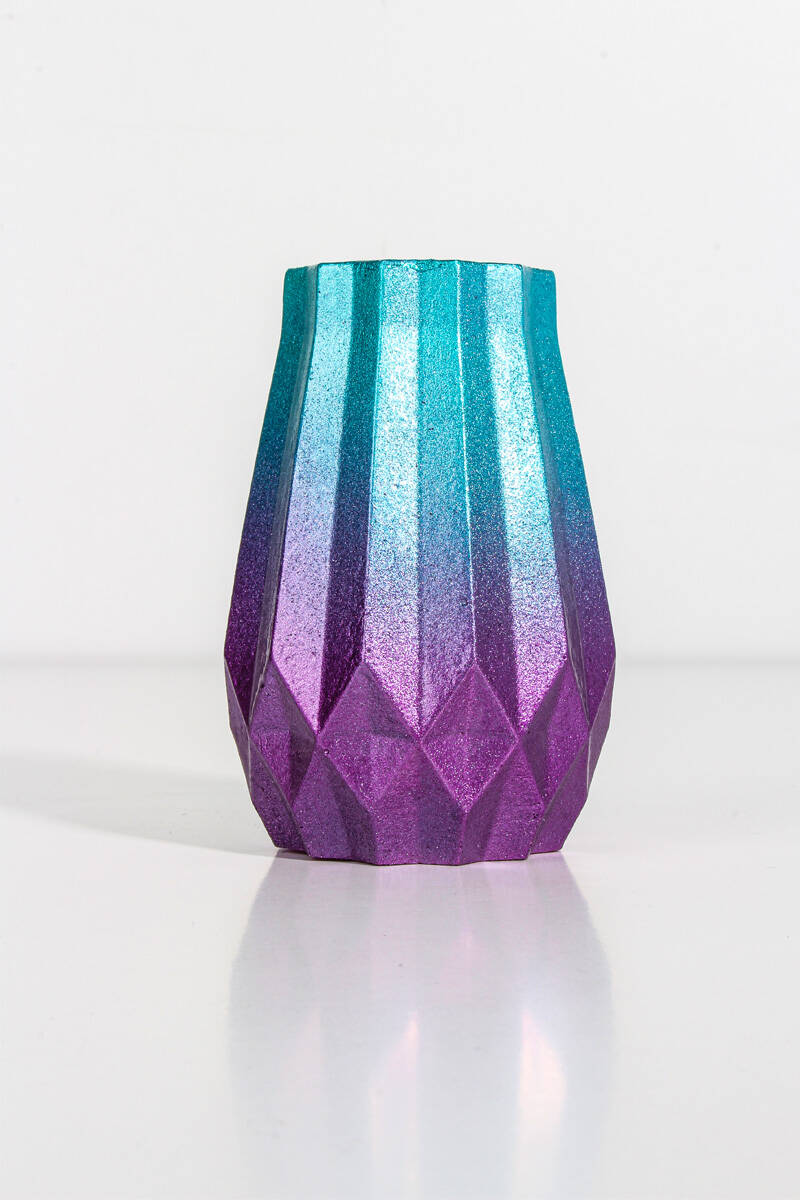 Vazo Dekoratif Sukulent Beton Taş Tozu Silikon Kalıbı KHB131 - 1