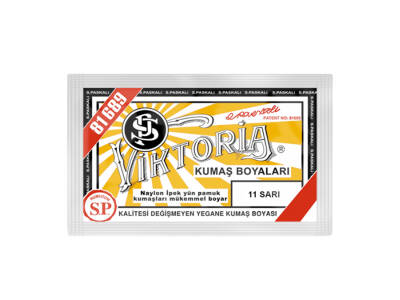 Viktoria Kumaş Boyası 11 Sarı Renk - 1