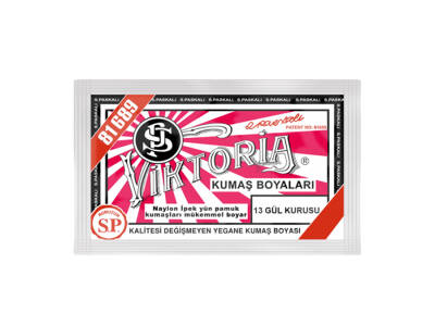 Viktoria Kumaş Boyası 13 Gül Renk - 1