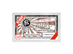 Viktoria Kumaş Boyası 17 Açık Kahve Renk - 