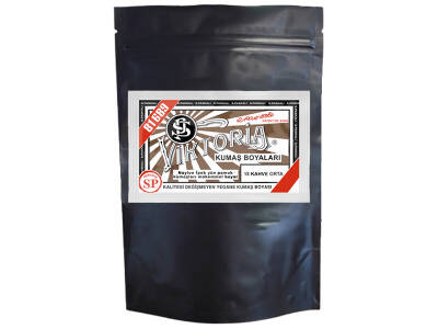 Viktoria Kumaş Boyası 18 Orta Kahve Renk 1 Kg - 1